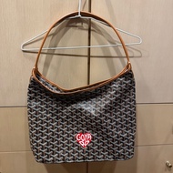 Goyard hobo 黑棕彩繪愛心款
