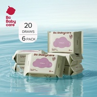 Bc Babycare (6 x 20's) Extra Thick Portable Wet Wipes Baby Wet Tissue tisu basah 湿巾
