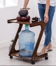 [免運費FreeDelivery] 實木帶輪Z型萬用邊桌, 茶几或床頭櫃, 移動式工作桌|Solid wood Portable coffee table, side table [收納櫃,儲物櫃, 