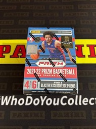 Panini Prizm NBA Basketball Trading Card Blaster Box 2021 2022 Find 3 Exclusive Ice Prizms Silver Green 75th Anniversary Look for Auto Autographs Penmanship &amp; Rookies RC Rookie Special Parallels Cade Cunningham Cover NEW Sealed