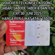 GROSIR 150 SN / 1 IKAT VOUCHER TELKOMSEL KOSONG 30 JUNI 2025 AREA JAWA BARAT JABODETABEK BANTEN