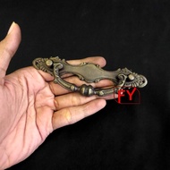 Ammos - [Kh-075] Drawer Pull Brass Cabinet Handle/ - 13 Cm - Imp22 Motif