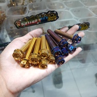 Probolt FLOWER DRAT Bolt 14 Length 5.5cm Bolt M10X55 GOLD BLUE HENGS