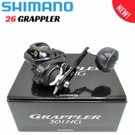 SHIMANO 26 GRAPPLER 301HG / 301XG Jigging Reel [Saltwater Compatible]