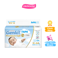 Tã dán Nhật Bản cao cấp Genki (NB 44 miếng)