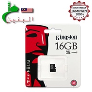 KINGSTON 16GB MICRO SD CARD