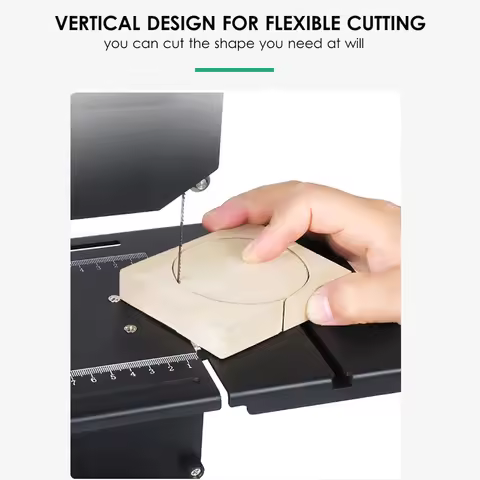 Mini multi-functional band saw machine 1750RPM desktop band saw machine desktop band saw machine des