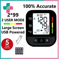 Digital Blood Pressure Monitor BP Monitor Digital Rechargeable USB Powered for Old Health Monitor