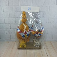 LOTUS RIBBON ALTAR DECORATIONS 25