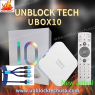 New Arrival UBOX10 PRO MAX stable android 12 AI VOICE Dual wifi 4GB64GB Japan Korea SG Hot TV BOX