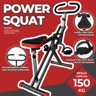 HTD Sport Power Squat Air Walker Glider Alat Olahraga Fitness
