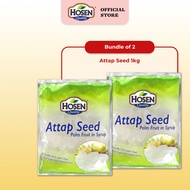 [Bundle of 2] Hosen Attap Seed 1kg (Palm Seed in Syrup) (Exp: 09/2026)
