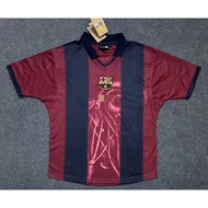Fan Edition 2526 Barcelona x Travis Scott Retro Football Jersey Short Sleeve Men's T-shirt AAA+S-4XL