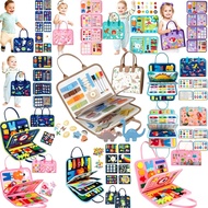 Kids Educational Toys Felt Busy Board Toddler Busy Board Sensory Accessoire Felt Busy Board Learning