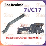 For realme 7i / C17 Rmx2103 Charging Port Flex Cable USB Dock Connector Motherboard Replacement Part