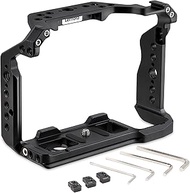 LEFTFOTO Camera Full Cage,Camera Clip for Sony Alpha A7RIVA/A7IV/A1/A7RIV/A7SIII /A7M4/ A7R4/ A7R4A 