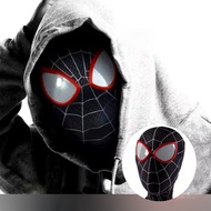 Spider Superhero Mask Miles Morales Cosplay Headwear Adult Full Mask Perfect for Halloween Party DHH