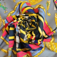 【二手】愛馬仕 Hermes Carre 70 “REVES D淨化草本' ESPACE” 絲巾，品牌封套RIBON，禮品裝，顏色
