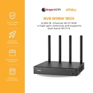 IMOU NVR N118W 18CH H.265 Wi-fi NVR 4 High - Gain Antennas & Support Dual - Band Wi-fi 6