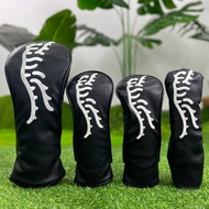 Golf Club Cap Cover New Style Line Tiger Cross-Border Hot Sale No. 1 Iron Wood Cover Club Universal 