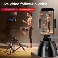 [playground] Gimbal Stabilizer 360° Rotation AI Auto Face Tracking Phone Holder Desktop Tracking Gim