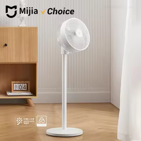 Mijia Floor Standing Fan Smart AC Frequency Conversion Strong Wind Low Noise Electric Fan Mi Home AP