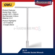 Deli 13mm T-Handle socket Wrench-DL13