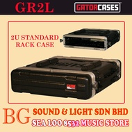 GATOR GR2L 2U STANDARD AUDIO RACK CASE / 2U DELUXE RACK CASE GR-2L