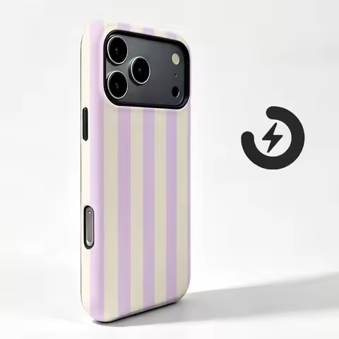 Magnetic Phone Case For Honor 200 100 90 70 Pro Magic 7 8 6 Lite X9a X9b X9c X9d Pink Stripe Patter 