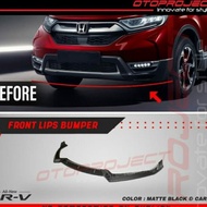 HITAM Otoproject Front Lips List Front Bumper Lip Black Doff Crv Turbo