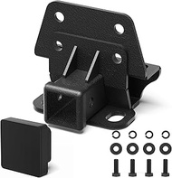 Tow Trailer Hitch Receiver Kit 2 Inch Rear Bumper Compatible with 2007-2014 Toyota FJ Cruiser Carbon