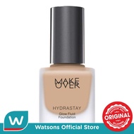 Make Over Hydrastay Glow Fluid Foundation W42 Warm Sand