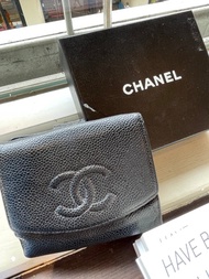 香奈兒魚子醬皮夾 Chanel W Hook Caviar Wallet