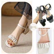 Women's slingback Sandal with buckle heel 5p - VP Shoes code V09 5p platform heel