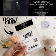 DANIEL CAESAR Son of Spergy Tour Acrylic Concert Ticket Case Frame Holder Keeper Slab Memento Studio