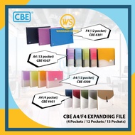 CBE 4301 | F4307 | F4308 | 4401 Document Bag / Expandable Bag / CBE File / Expanding File / Document