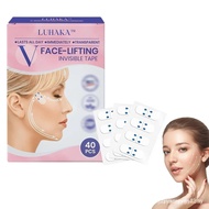V-Face Lifting Invisible Adhesive Tape,v-face lift tape with bands,neck tape,instant face lift (1 Bo