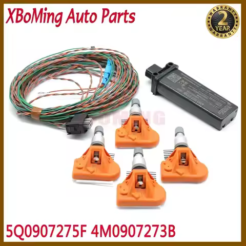 Car TPMS Tire Pressure Monitoring System Sensor 5Q0907275F 4M0907273B For Audi A3 A4 B9 Q2L Q3L A5 A