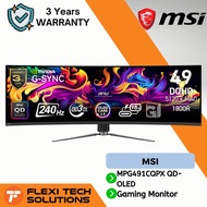 Flexi Tech MSI MPG491CQPX QD-OLED Gaming Monitor