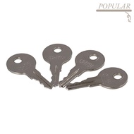 POPULAR 10Pcs Keys, Metal Silver Key, Car Accessories Parts CH751 Replacement Key For Car