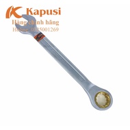 Kapusi Japan automatic ring wrench in many sizes, 50BV30 high-strength CR-V steel, 72-tooth ratchet 