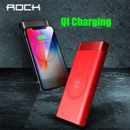 ROCK 10000mAh QI Wireless Charger Power Bank for iPhone X 8 Wireless Powerbank for Samsung S9 S8