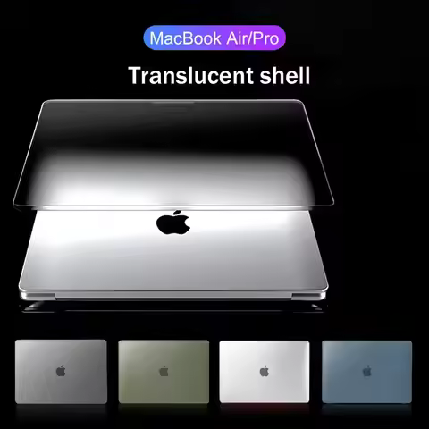 New TPU Soft Laptop Case For Macbook Air 13 M1 M2 Case For Macbook Pro 14 Case Chip Air 13.6 Cover f