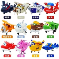 14pcs Super Wings Toys ชุด14Pcs ของเล่นซุปเปอร์วิงส์เครื่องบินของเล่นหุ่นยนต์แปลงร่าง Super Wings ตัวอักษรสำหรับเด็ก
