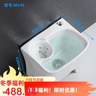 HY-JD Initially Conceived Ceramic Twist Mop Pool Balcony Mop Basin Bathroom Mop Sink Drain Mop Mop Pool Automatic Rotati