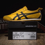 Onitsuka Genuine event discounts Outlet Store Original Tiger Mexico 66 Shoe Mens and Womens Sneakers Yellow Black Lightweight Casual Leather Unisex Running Tiger Shoes