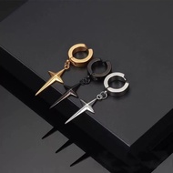 Titanium Aeronshiki Fake Earring for Men and Women