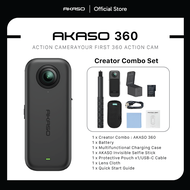 (Creator Combo Version ) AKASO 360 | เก็บทุกภาพประทับใจได้ทั้ง 360 องศา ชัดยิ่งกว่าด้วยความละเอียด 5