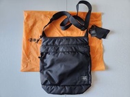 全新 YOSHIDA & COMPANY 吉田包 PORTER FORCE SHOULDER BAG 黑色 855-05901 斜孭袋 單肩包   MADE IN JAPAN