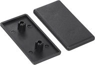 QUARKZMAN Pack of 6 Extruded End Caps, Nylon, 60 x 30 mm, T-Nut Aluminium Profile, 3060, European St